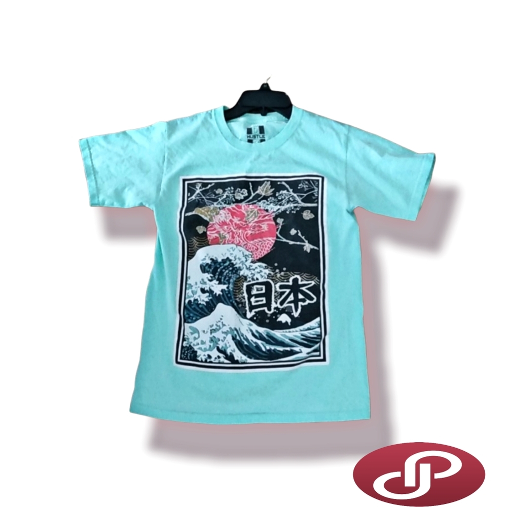 Hustle Gang Japanese Style Trendy Graphic T-Shirt